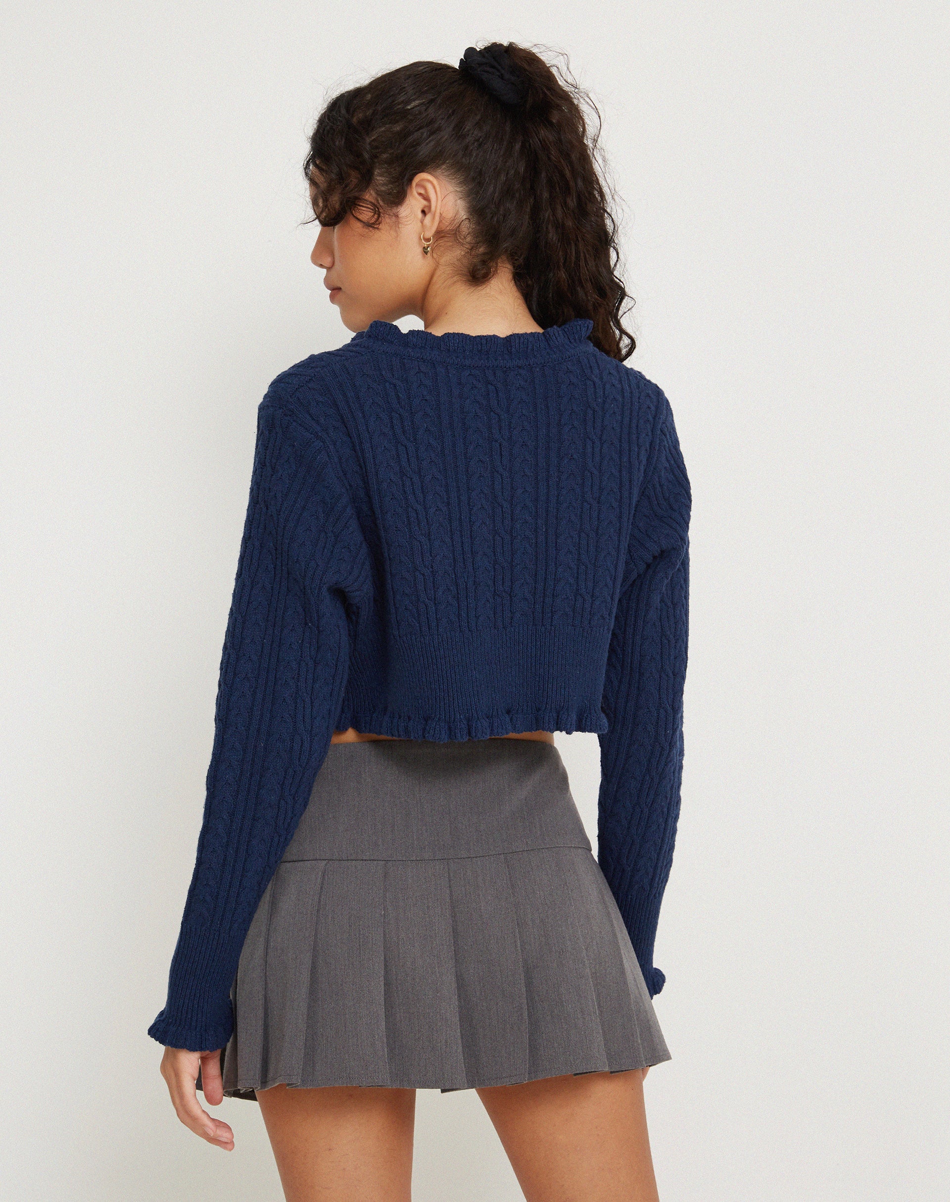 Yasona Cardi in Navy Blue - Awmao