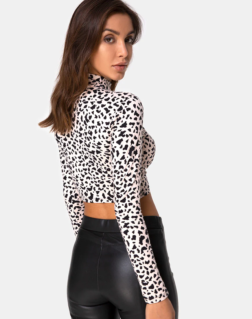 Rajika Crop Top in Wild Thing - Awmao