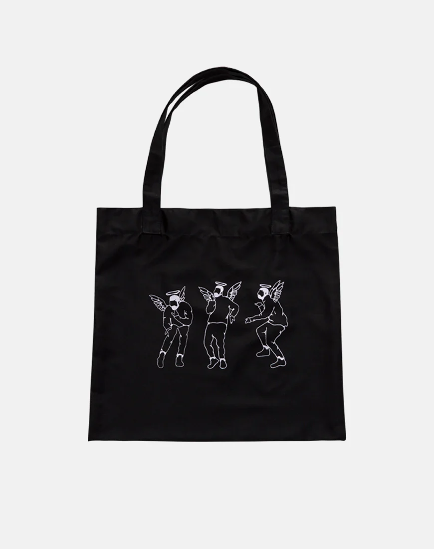 Tote Bag in Dancing Drake - Awmao