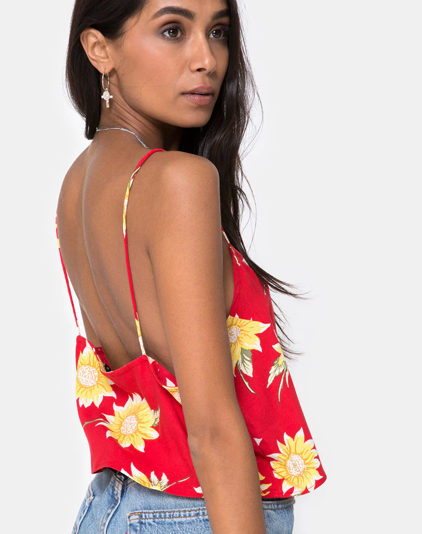 Sanami Cami Top in Sunny Days - Awmao
