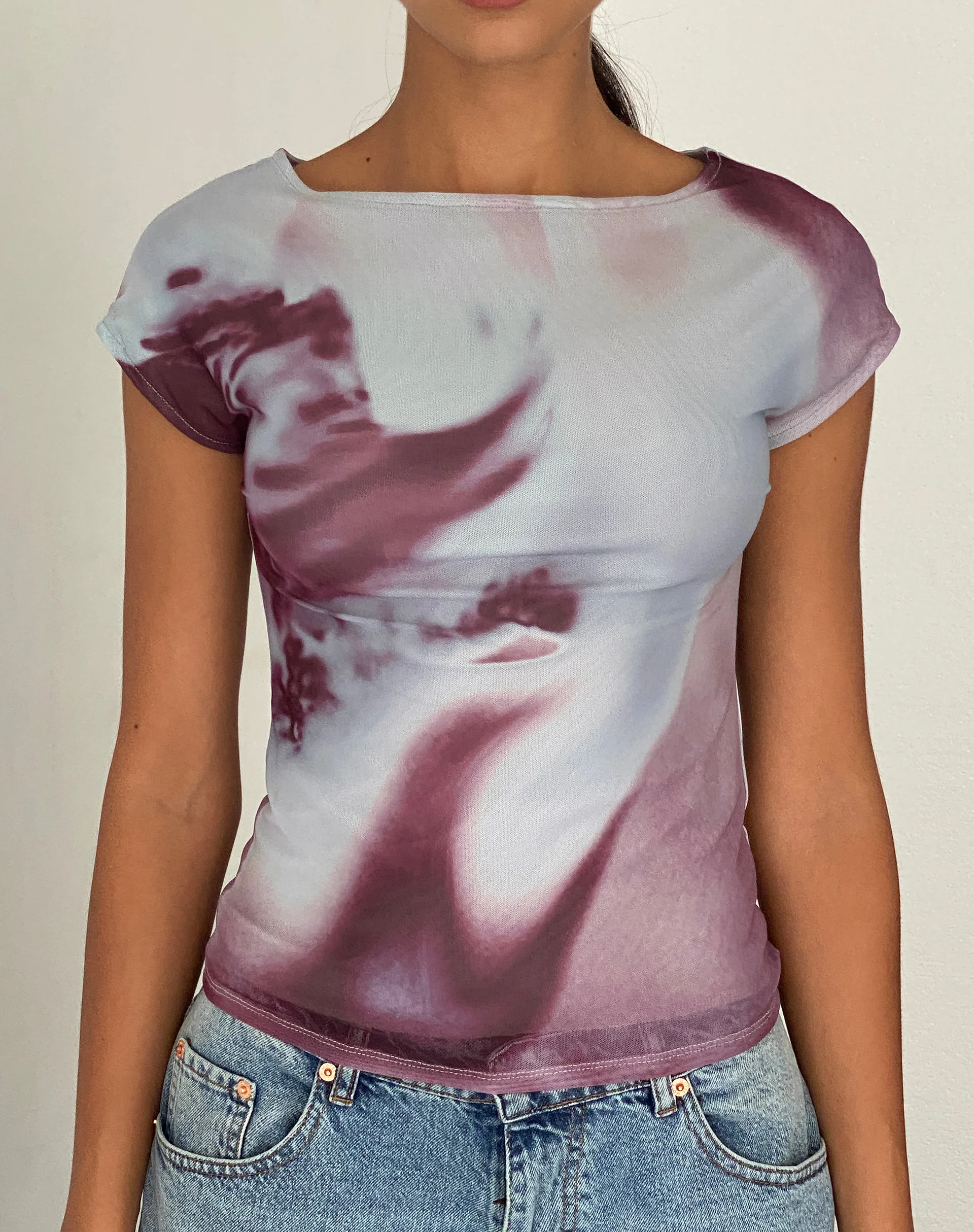 Nova Top in Anatomy of Nature Grey - Awmao