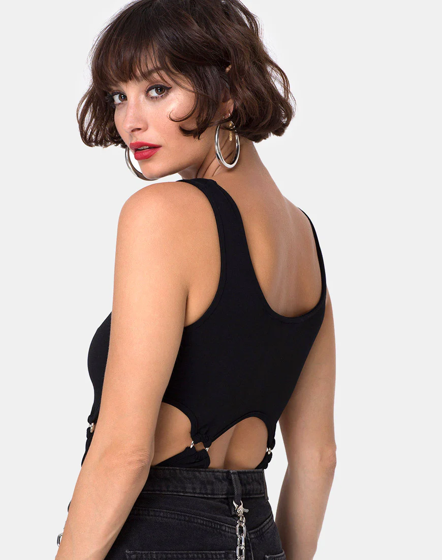 Belaz Bodice in Black - Awmao