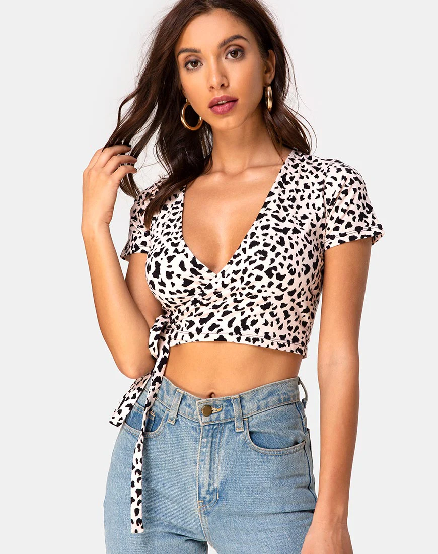 Bilen Crop Top in Wild Thing - Awmao