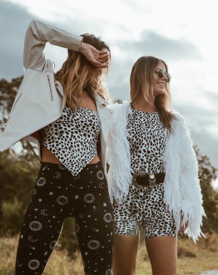 Acro Unitard in Dalmatian - Awmao