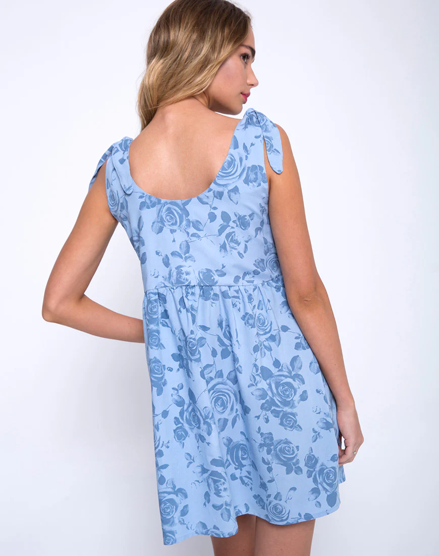 Estilo Dress in Sky Rose - Awmao