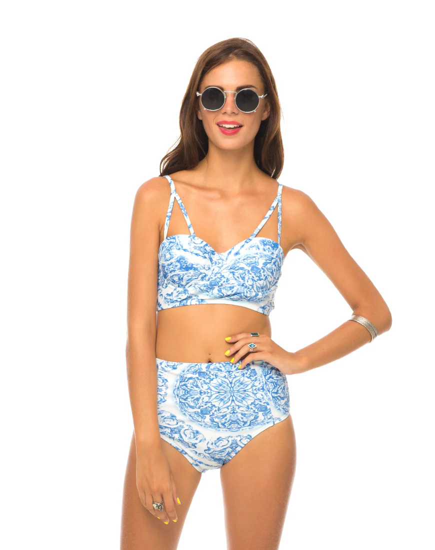 Loe Longline Bikini in Venus - Awmao