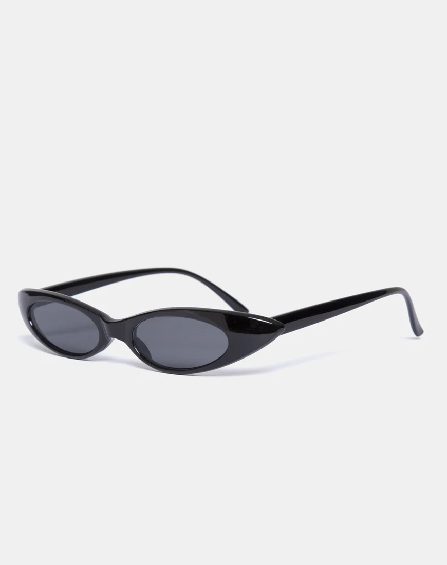 Kourt Sunglasses in Black - Awmao