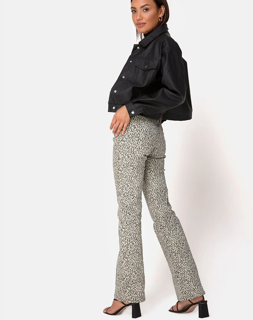Zoven Trousers in Mini Jaguar - Awmao
