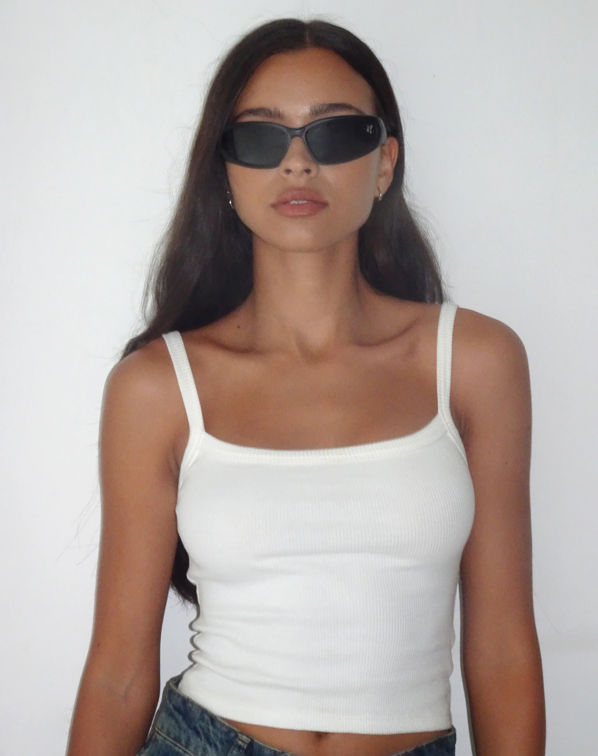 Blake Wrap Sunglasses in Black - Awmao