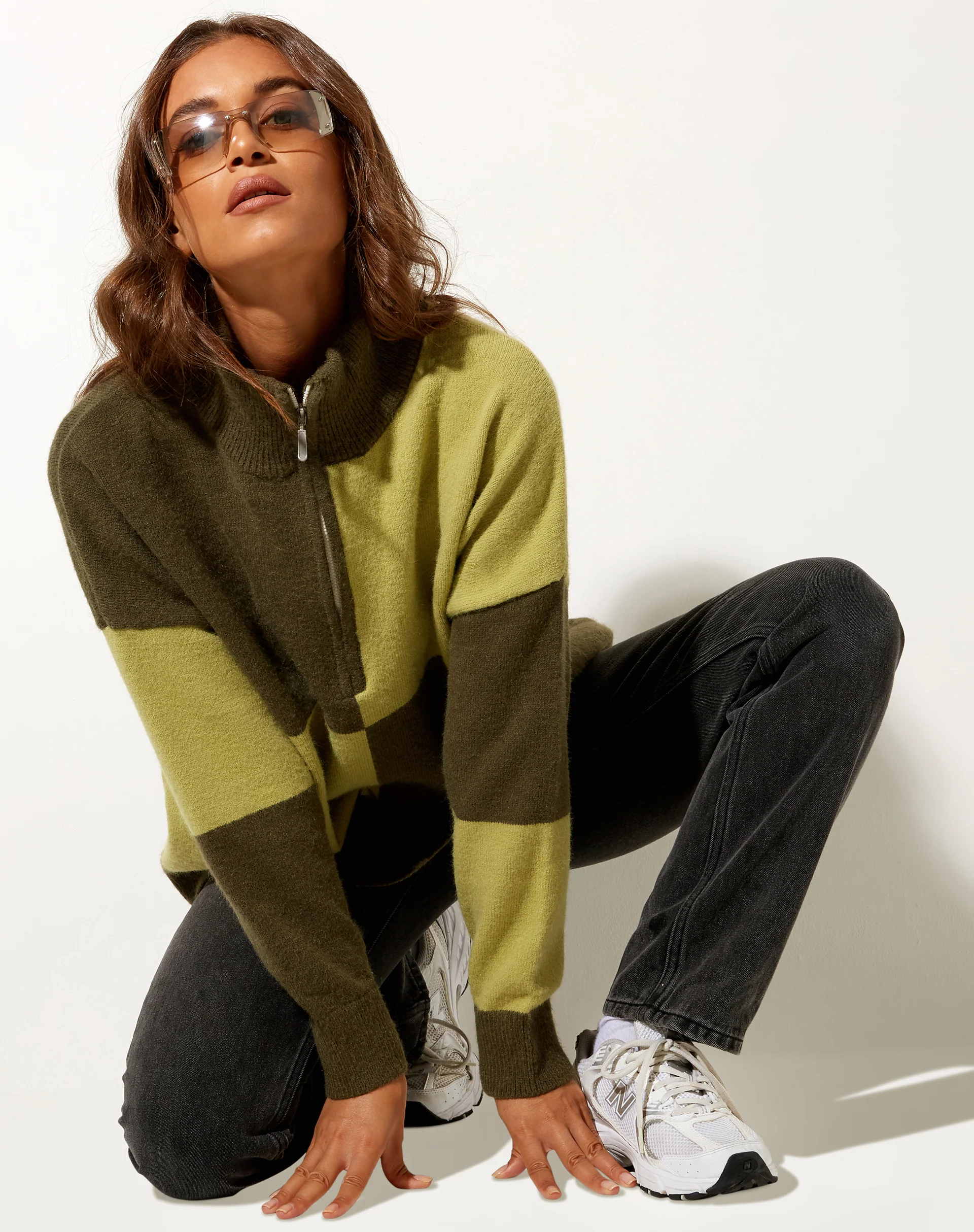 Tusca Sweatshirt in Green - Awmao