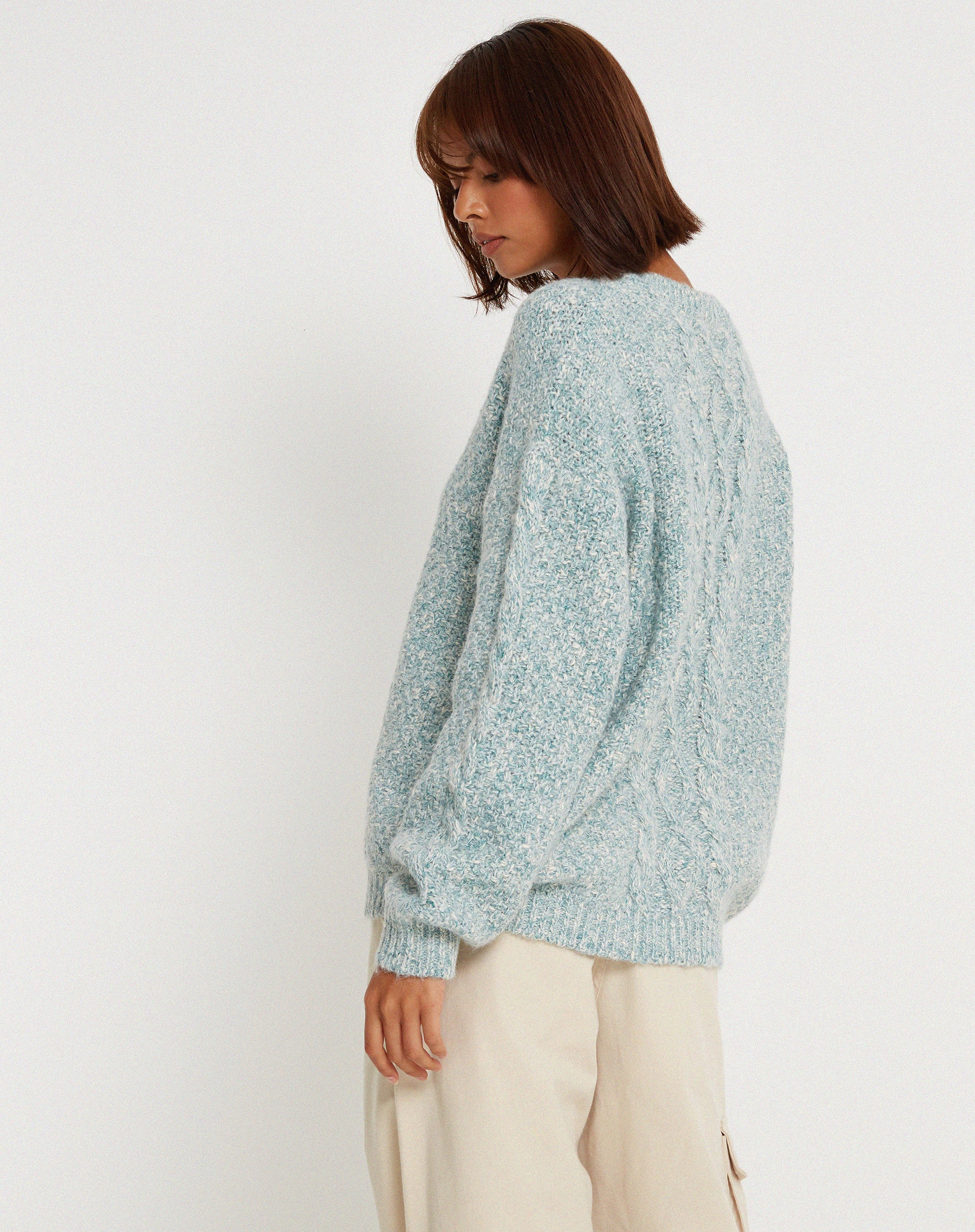 Chalih Jumper in Duck Green - Awmao