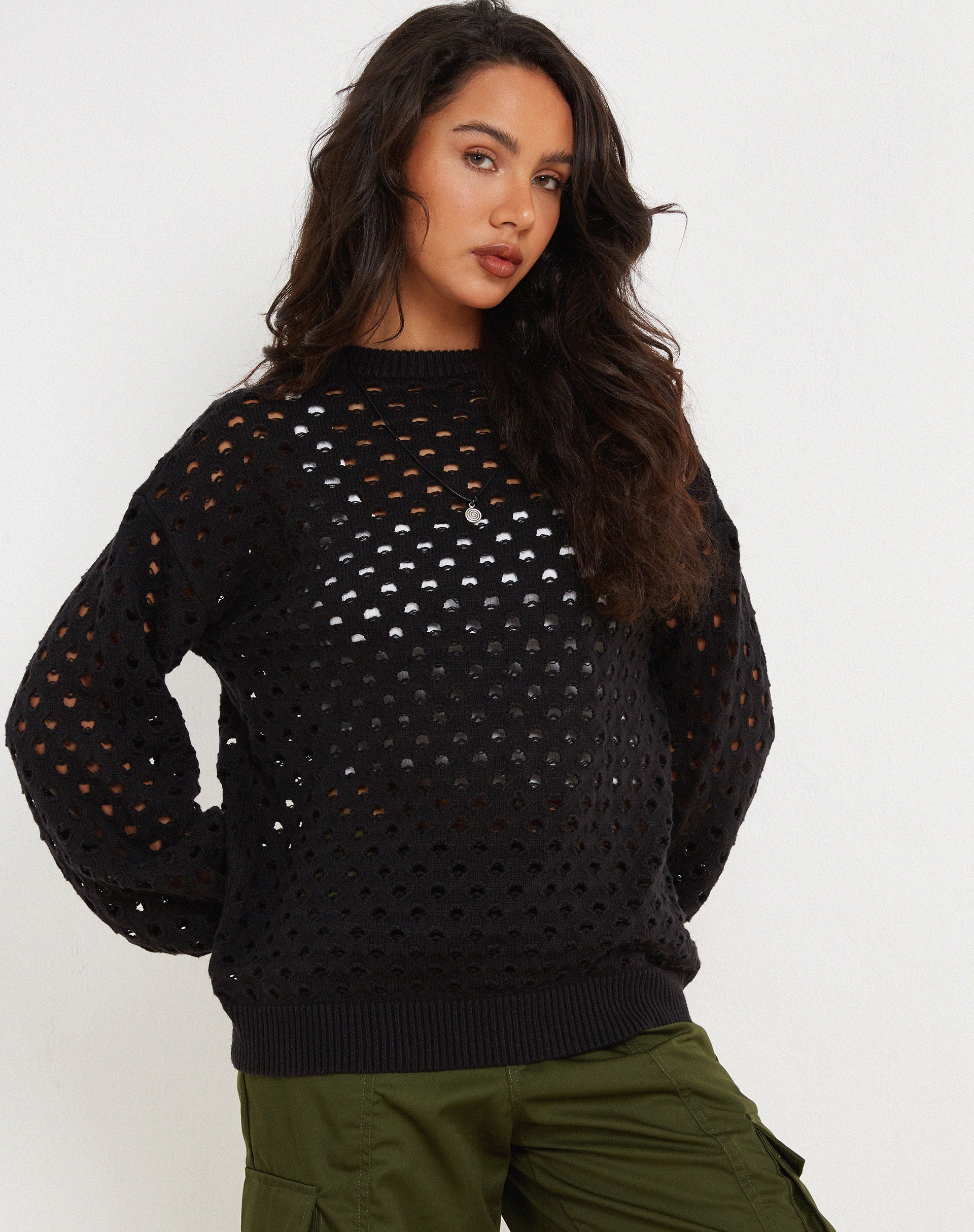 Jamin Jumper in Black - Awmao