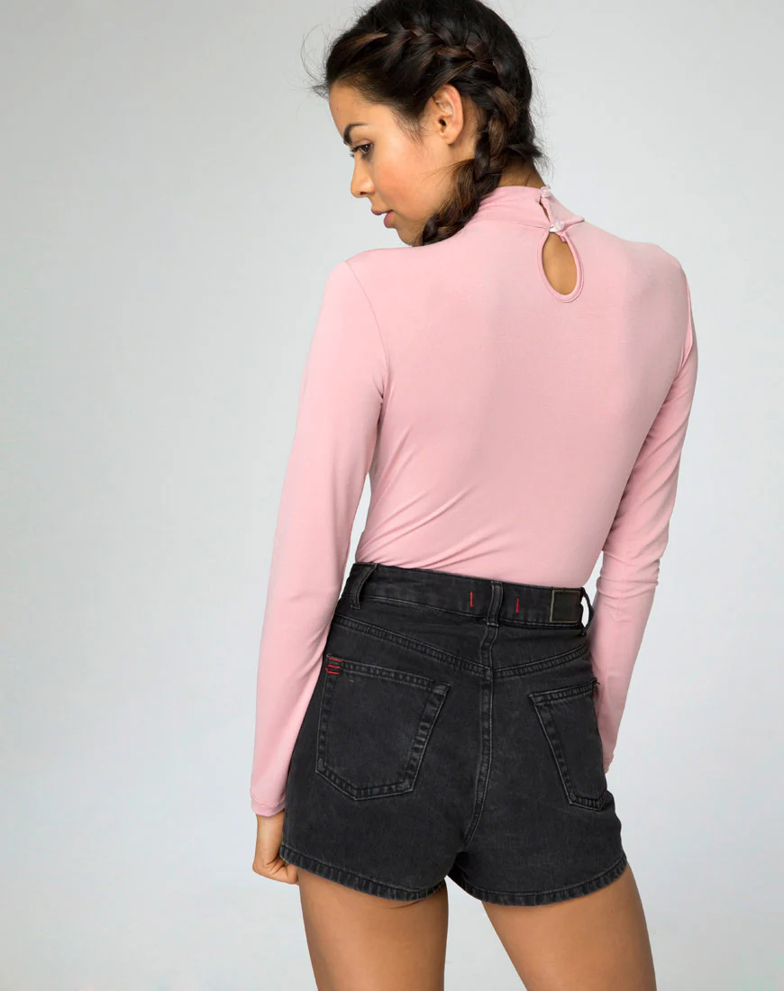 Dorea Choker Bodice in Blush - Awmao