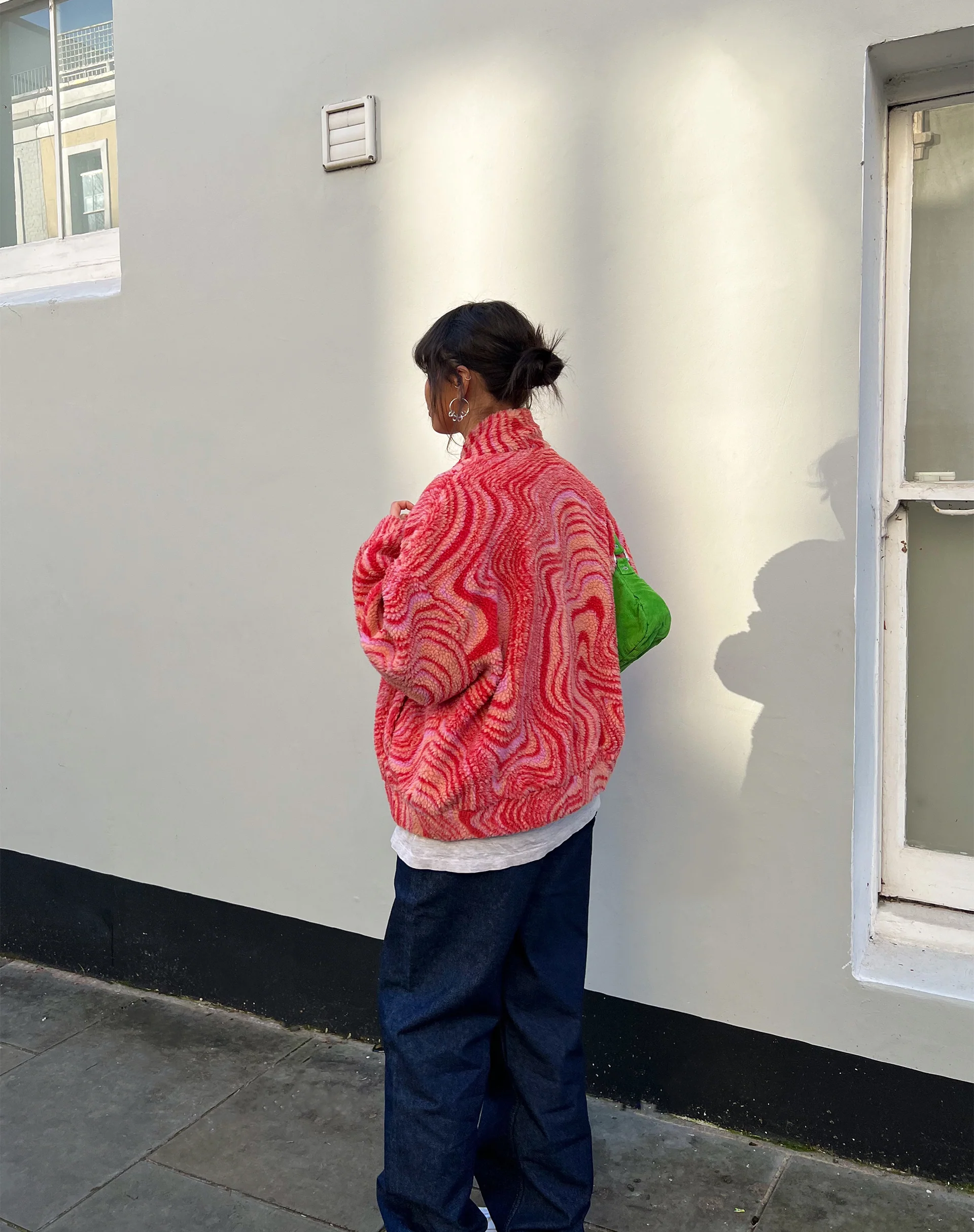 Nereo Jacket in Ripple Pink - Awmao