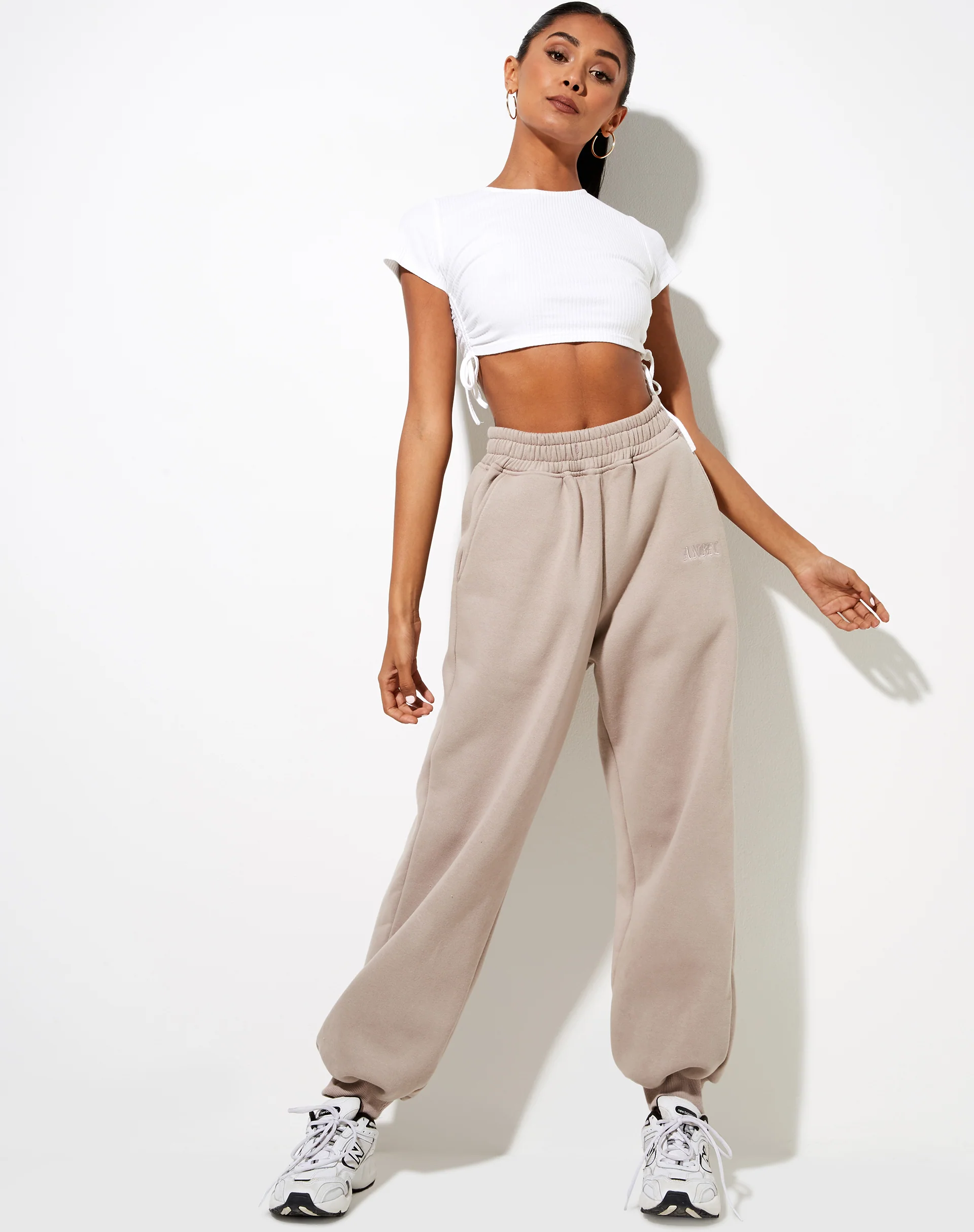 Roider Jogger in Mushroom 'Angel' Embro - Awmao