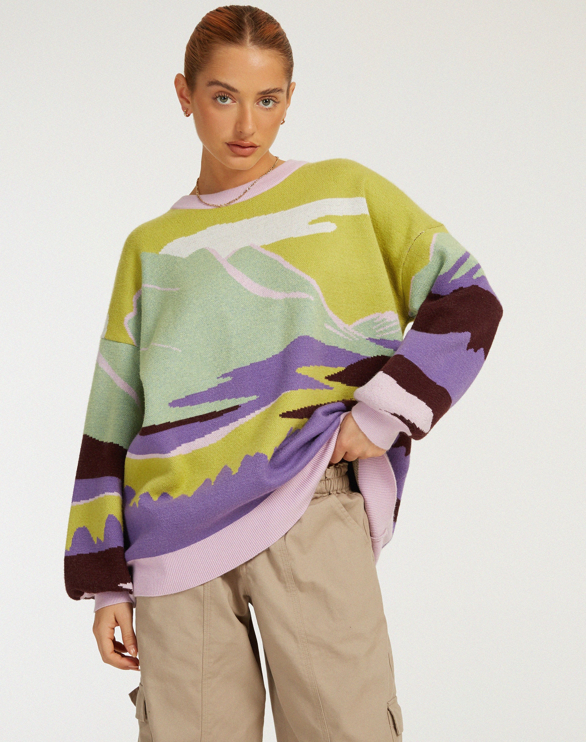 Lulees Jumper in Landscape - Awmao