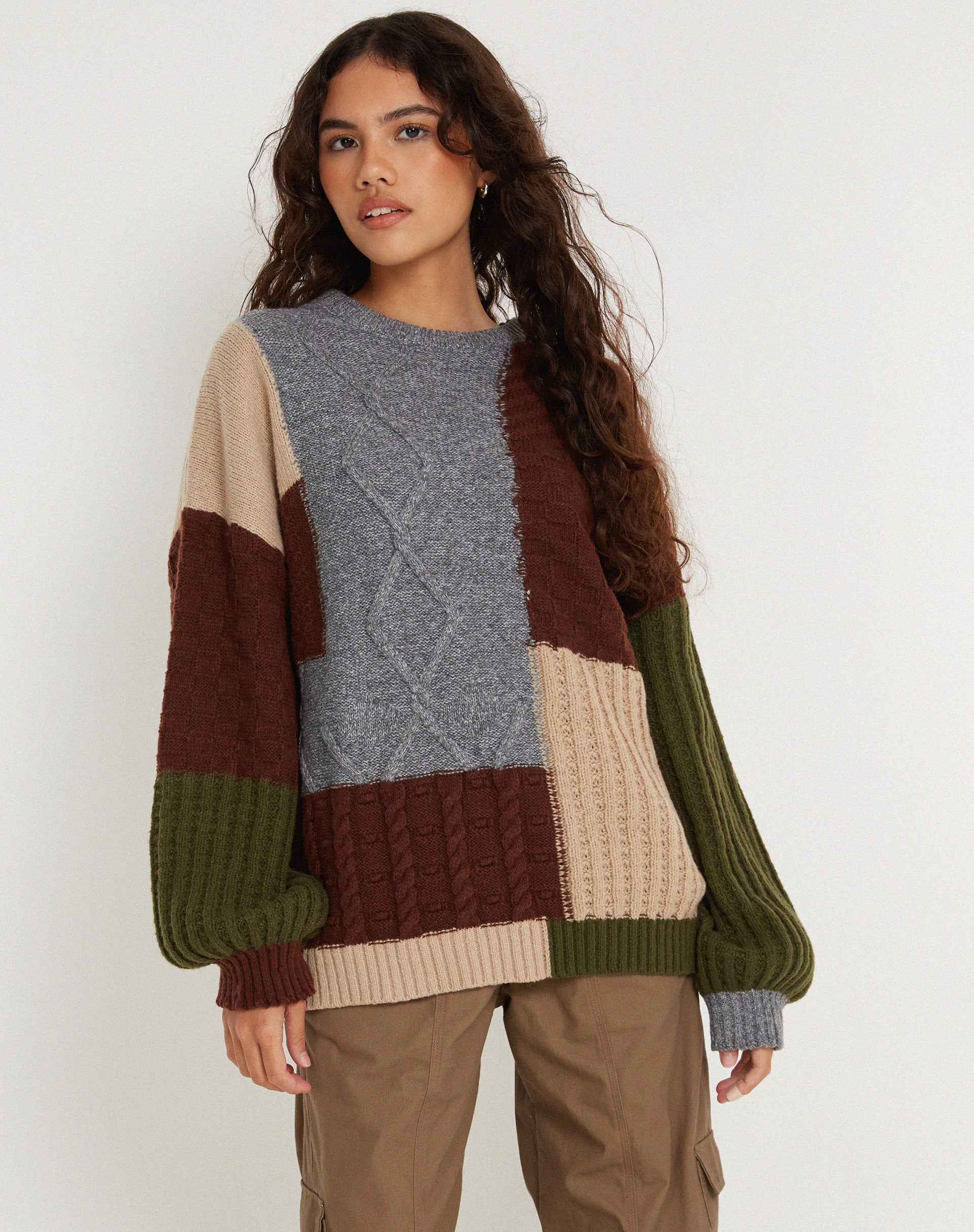 Danar Jumper in Patchwork - Awmao