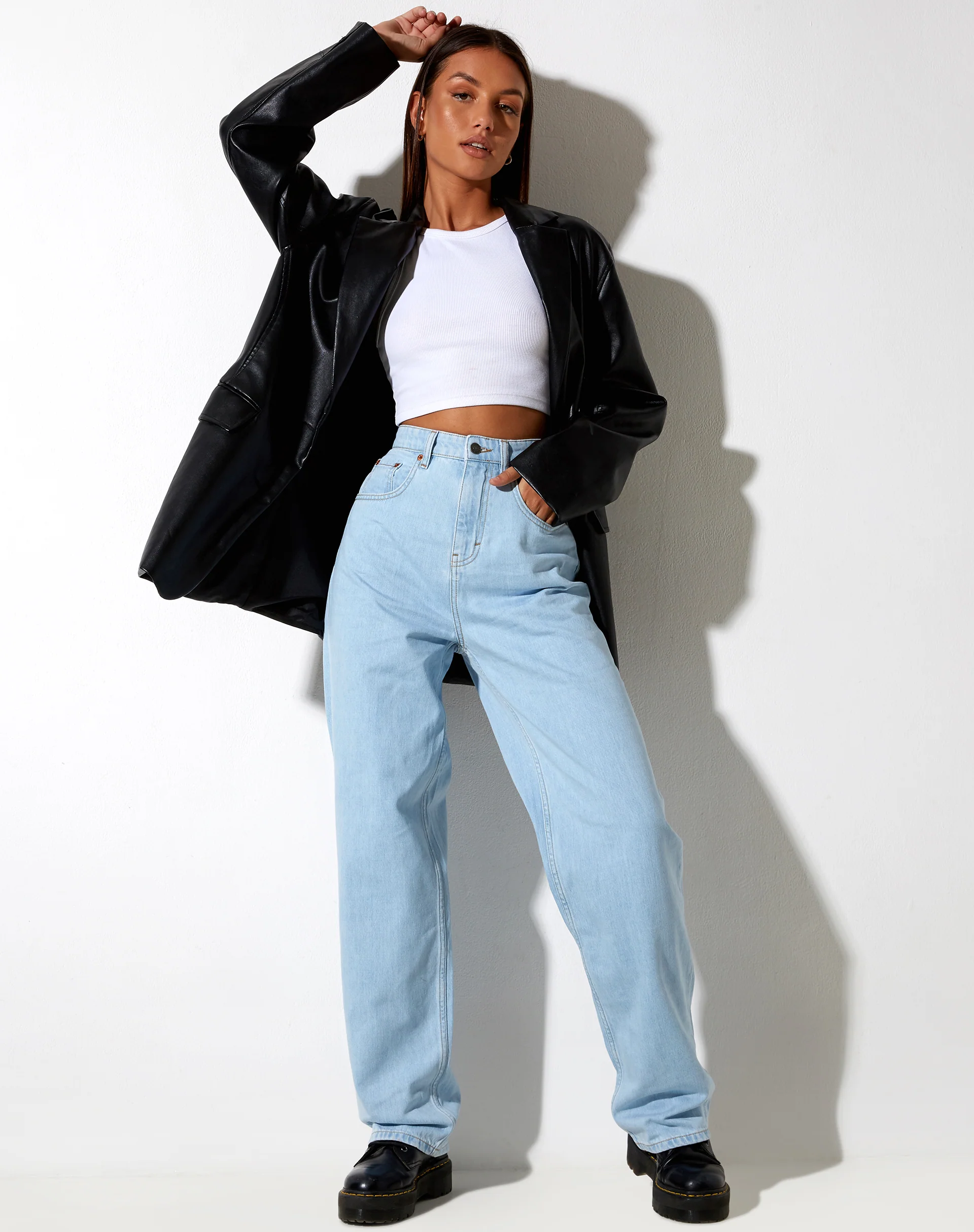 Parallel Jeans in Super Light Wash - Awmao