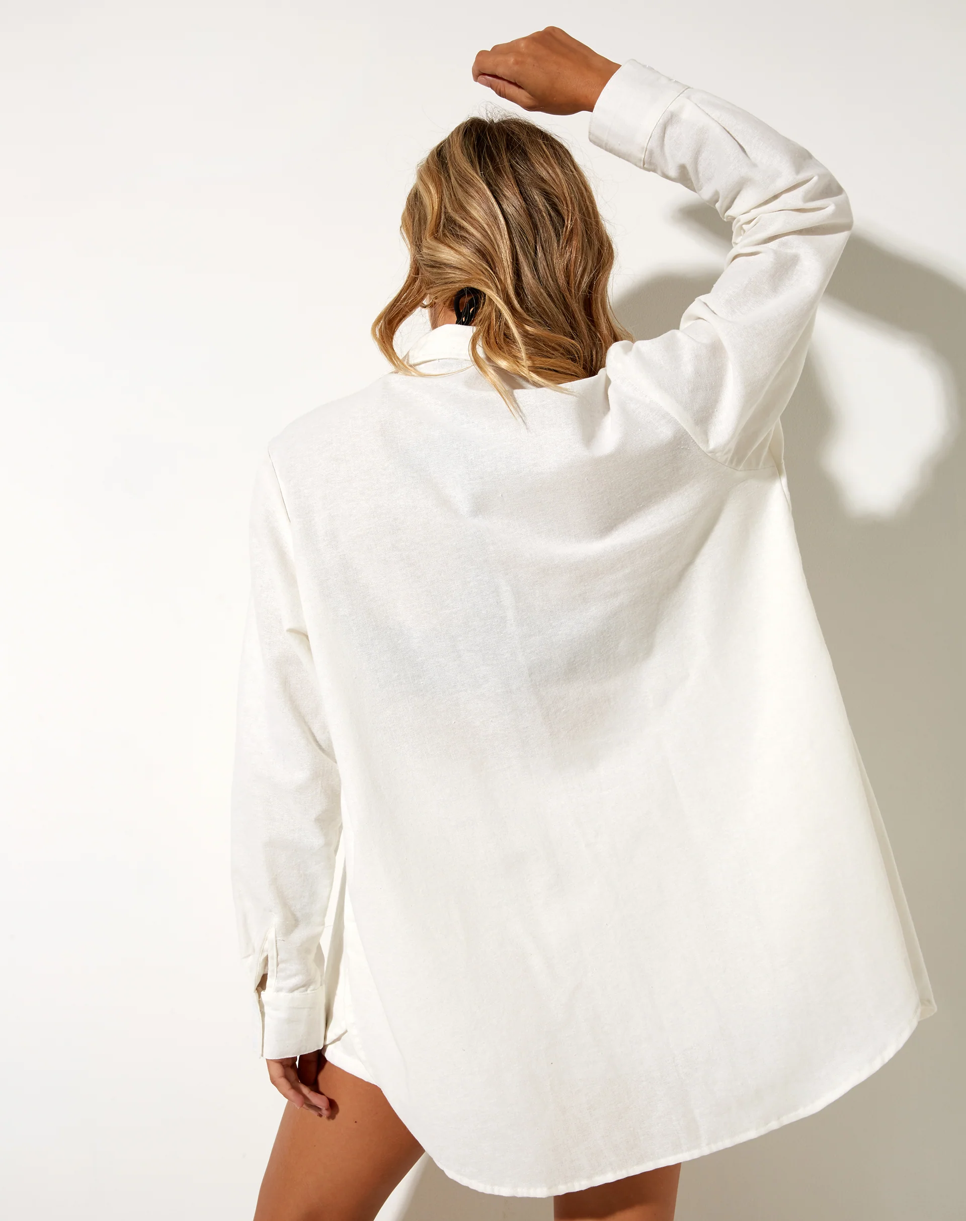 Hogan Shirt in Rami Ivory - Awmao