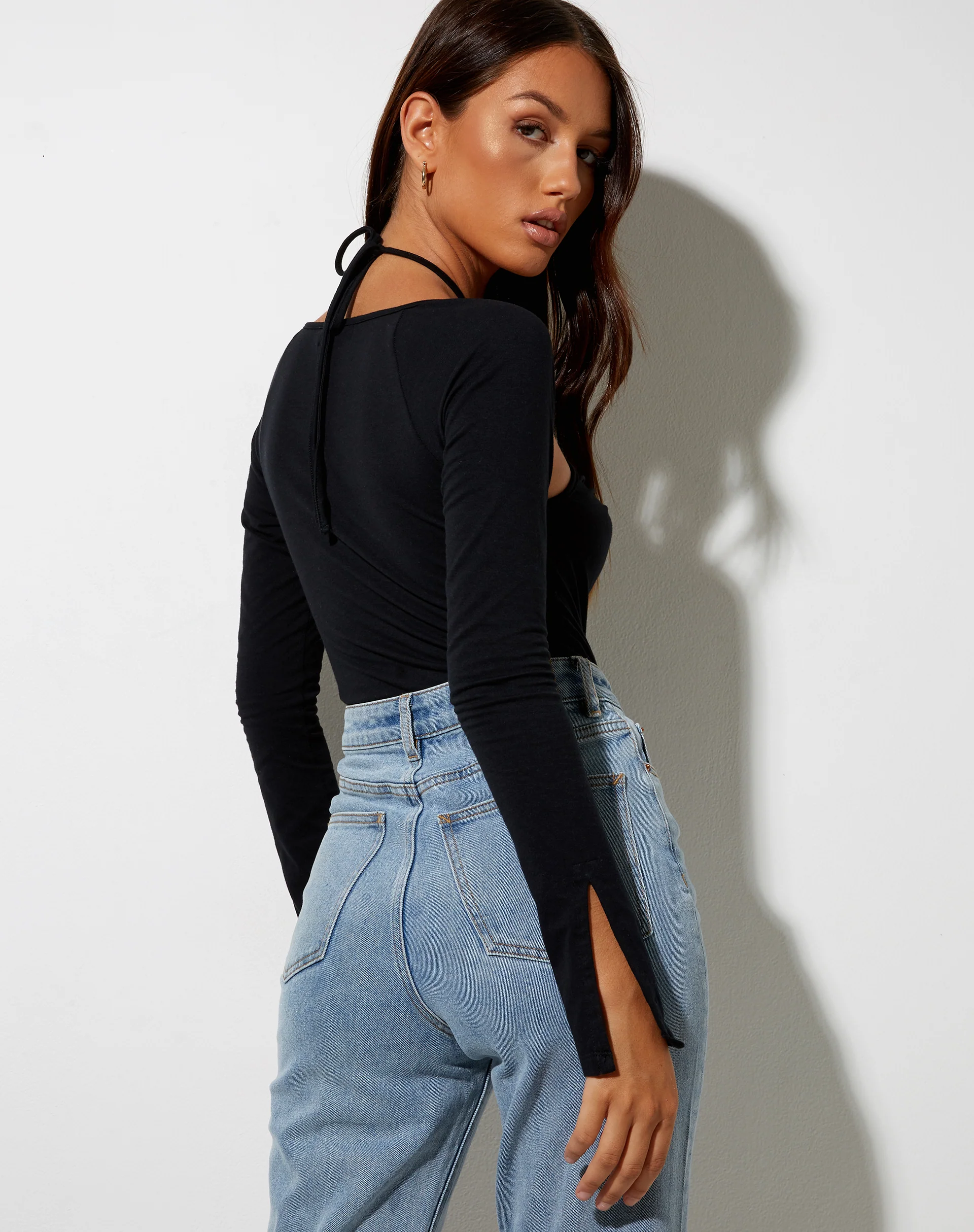 Lasira Bodice in Black - Awmao