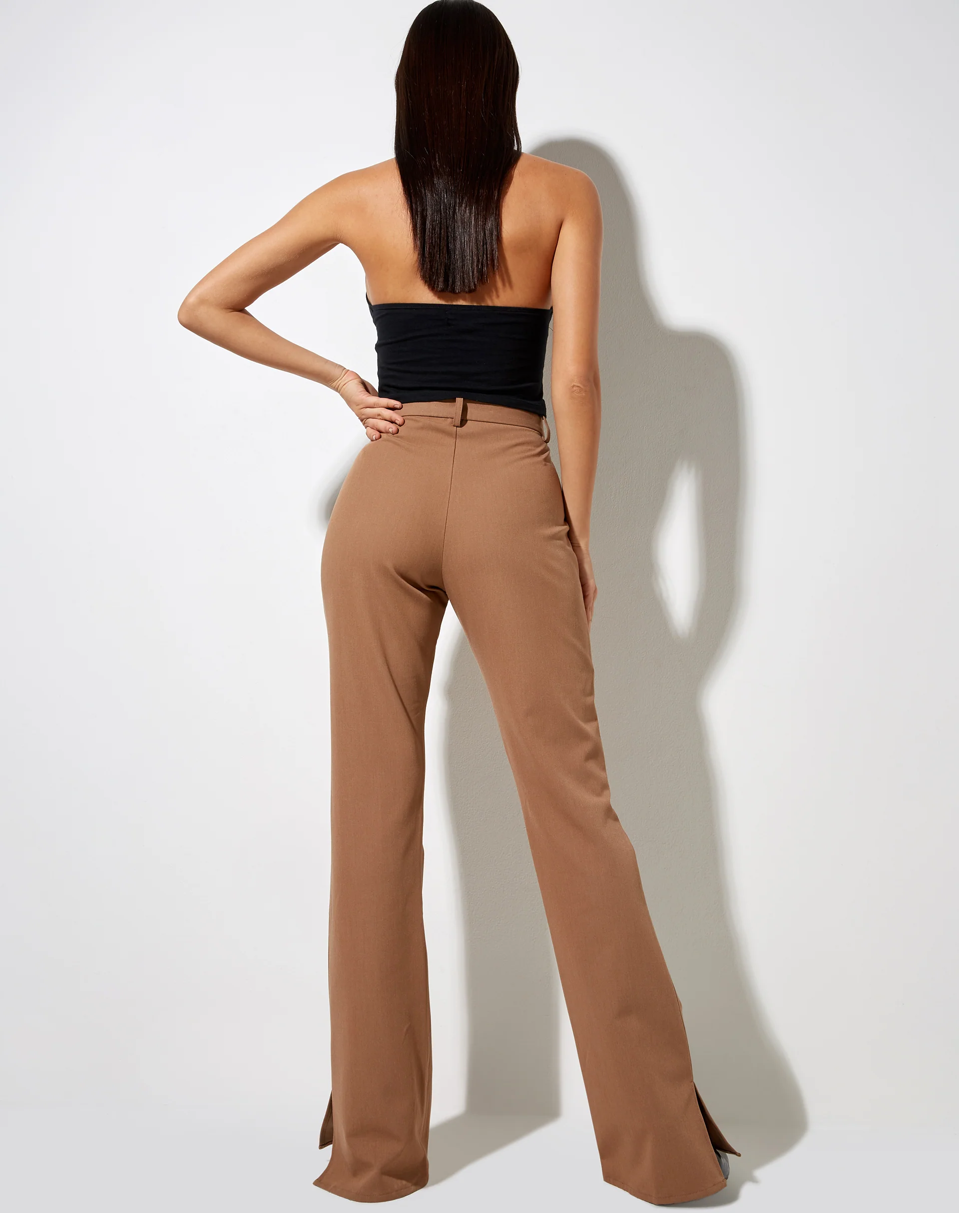 Zovey Trouser in Putty - Awmao