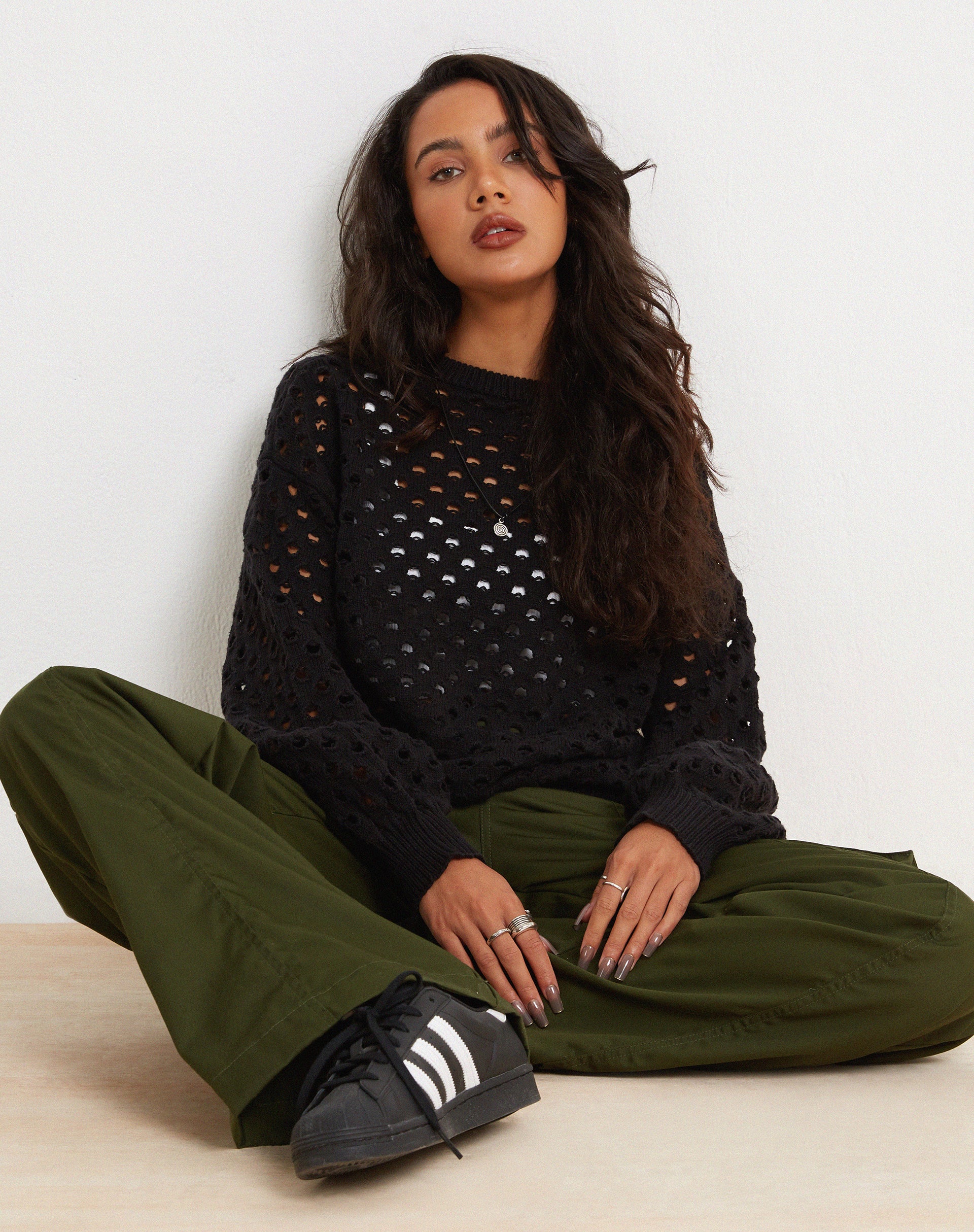 Jamin Jumper in Black - Awmao