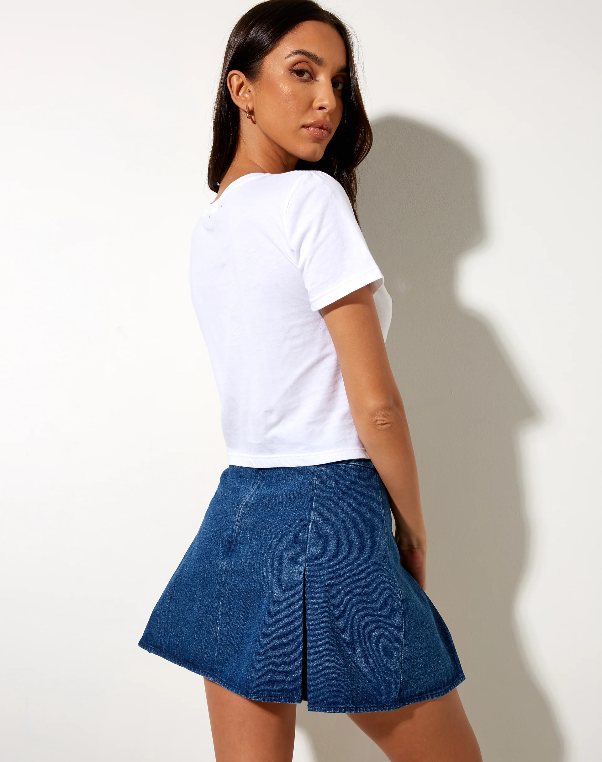Shrunk Tee in White Wild Soul - Awmao