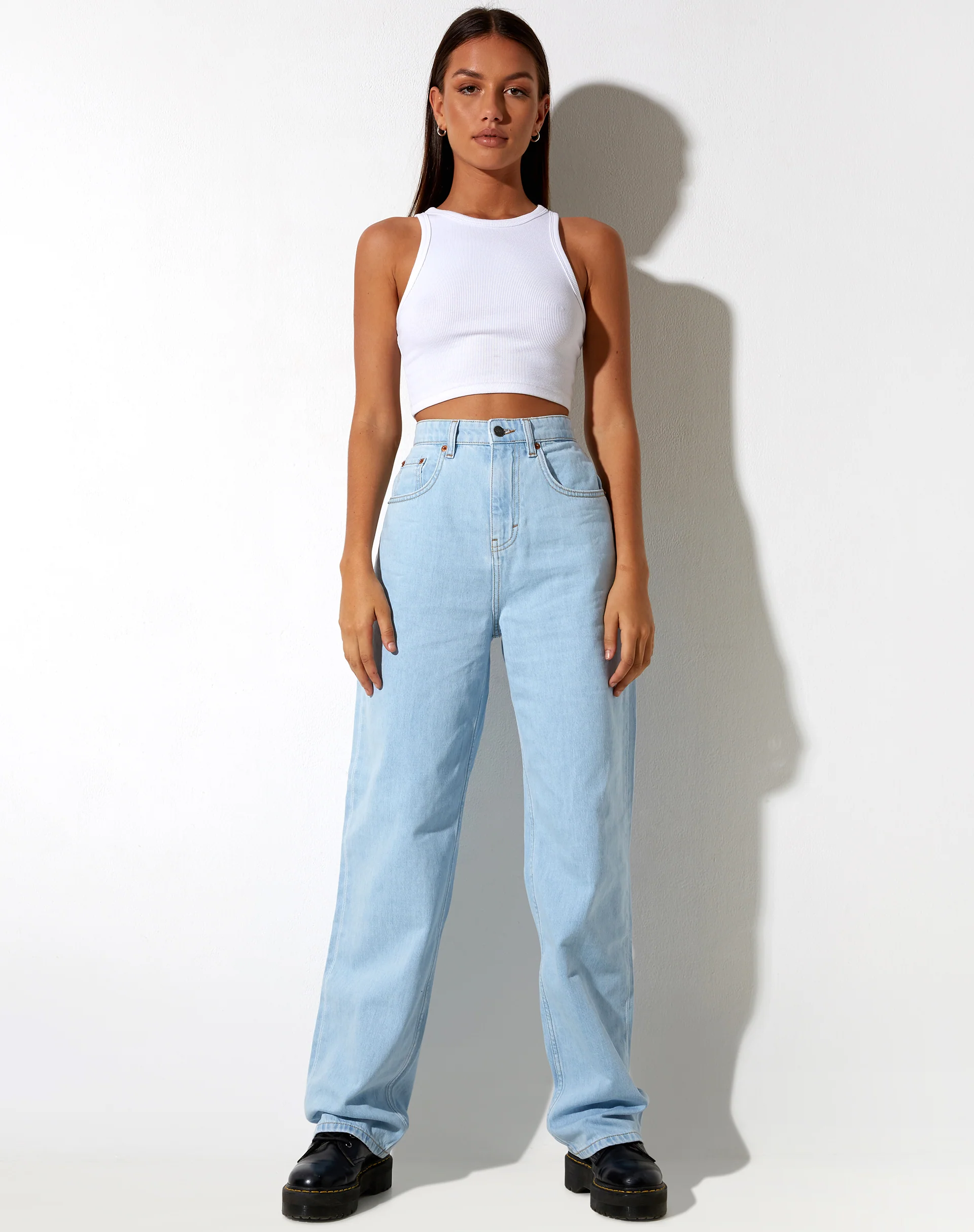 Parallel Jeans in Super Light Wash - Awmao