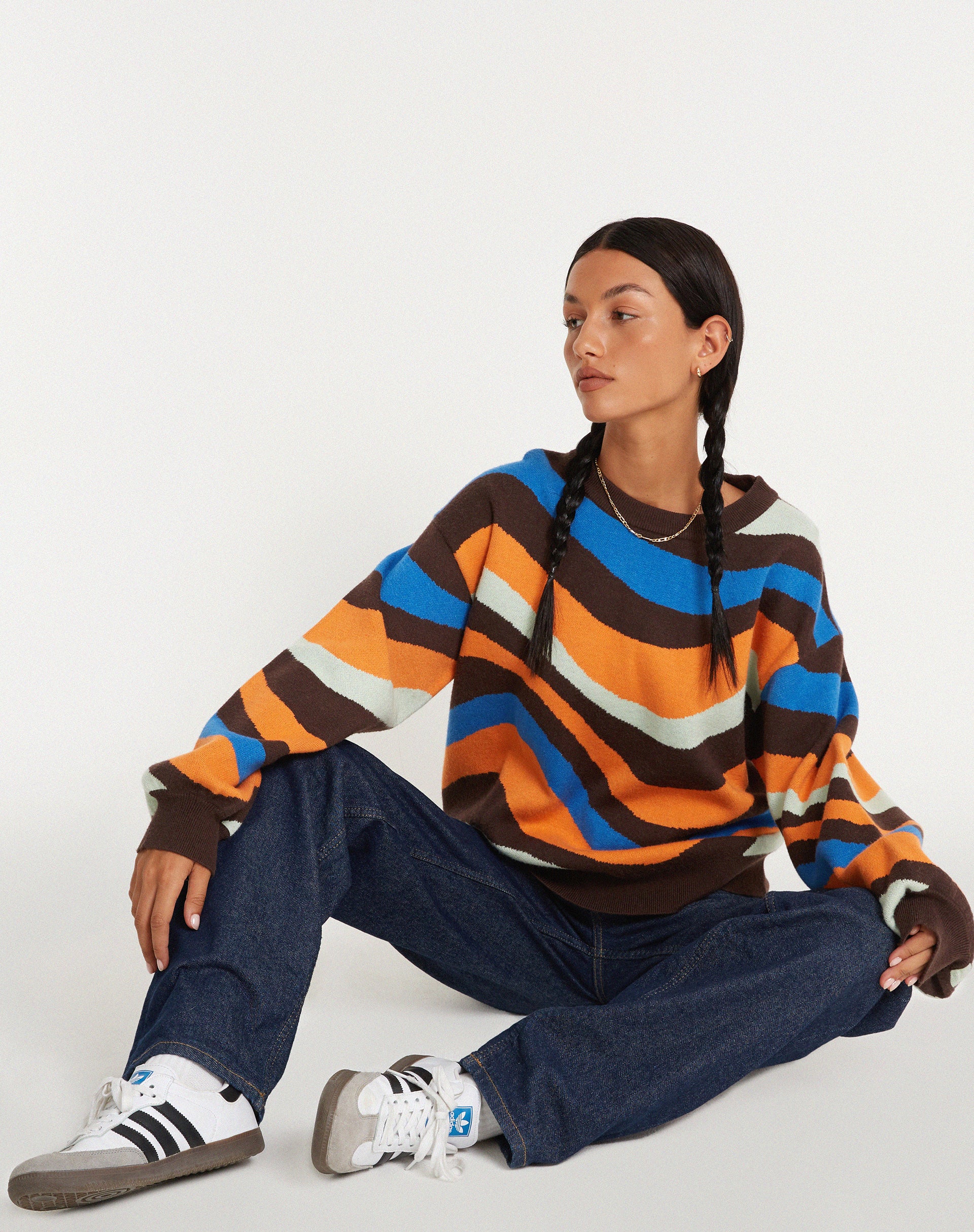 Ammaria Jumper in Wavy Rainbow - Awmao