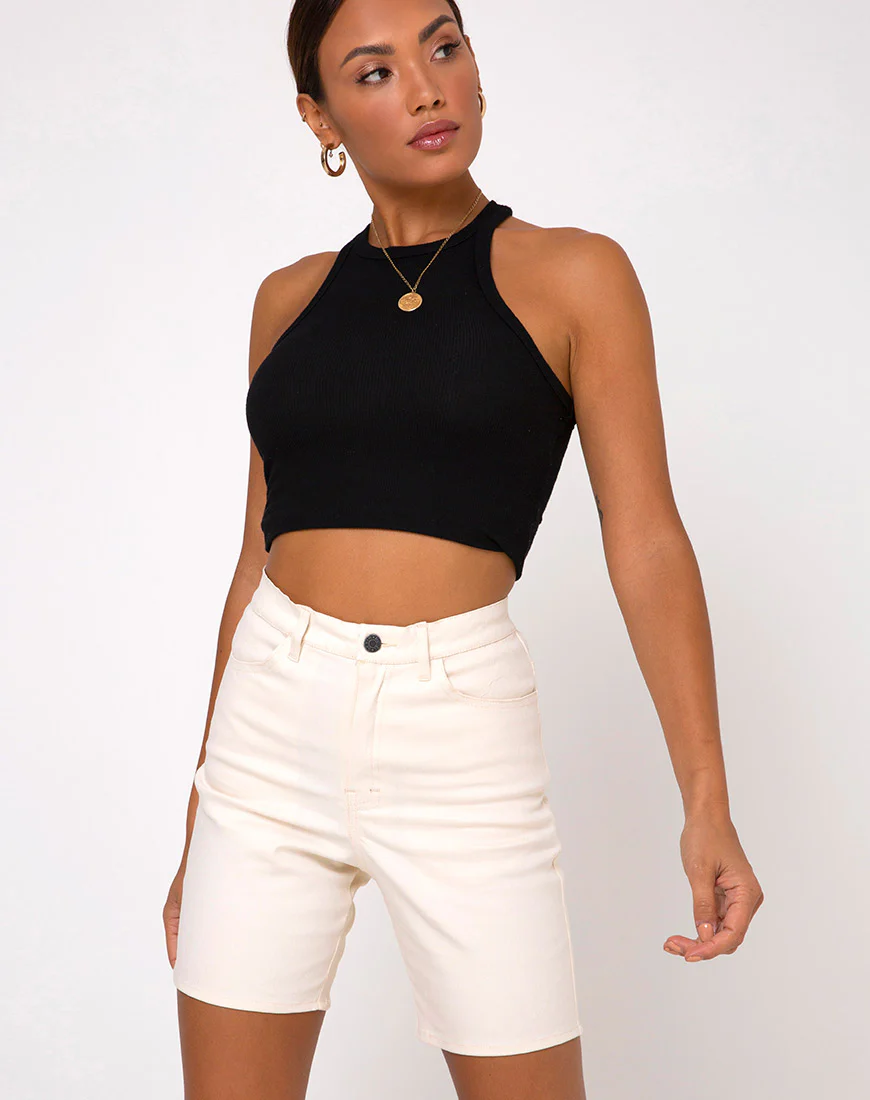 Brianna Pant in Ecru - Awmao