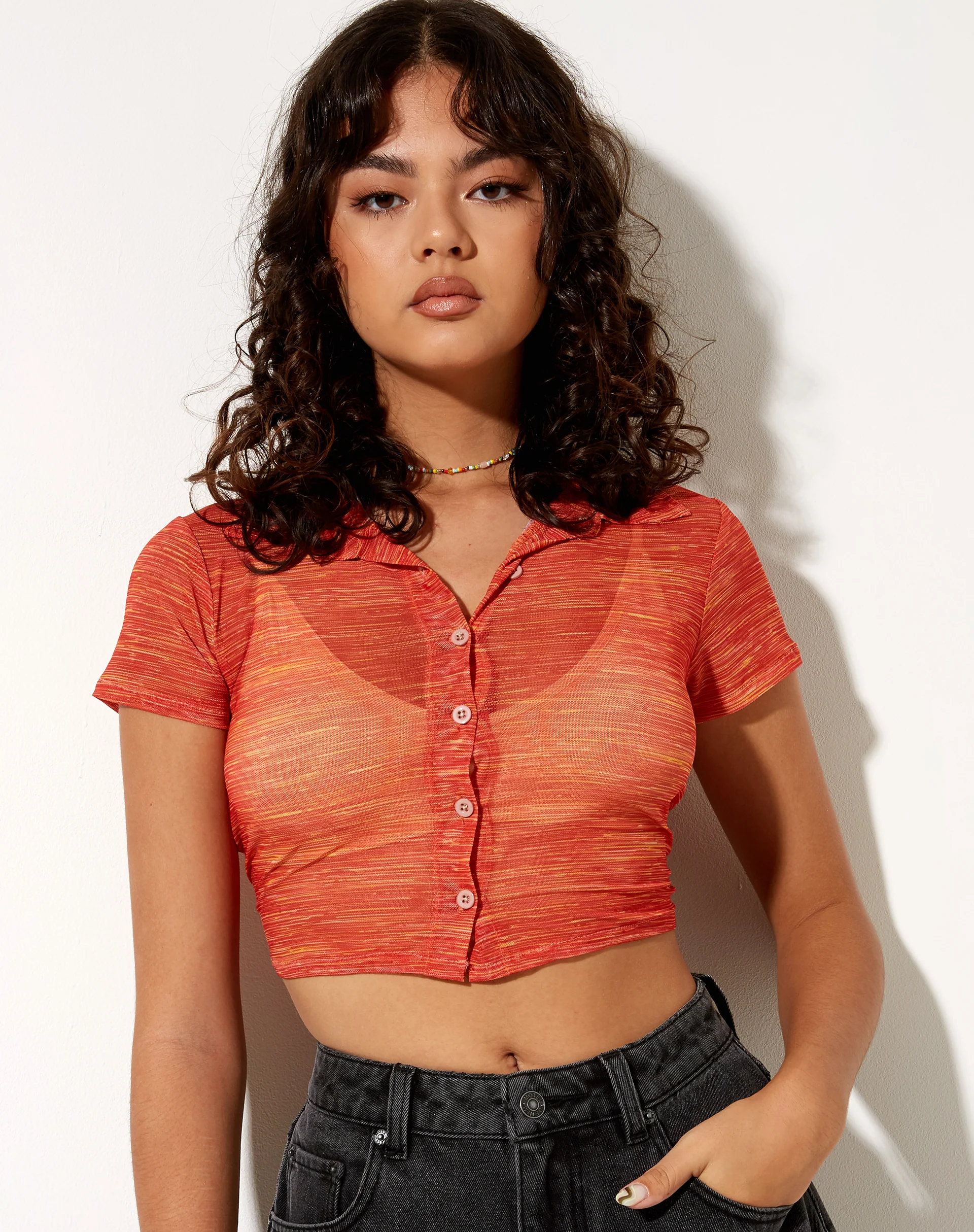 Keliso Shirt in Mesh Summer Rays - Awmao