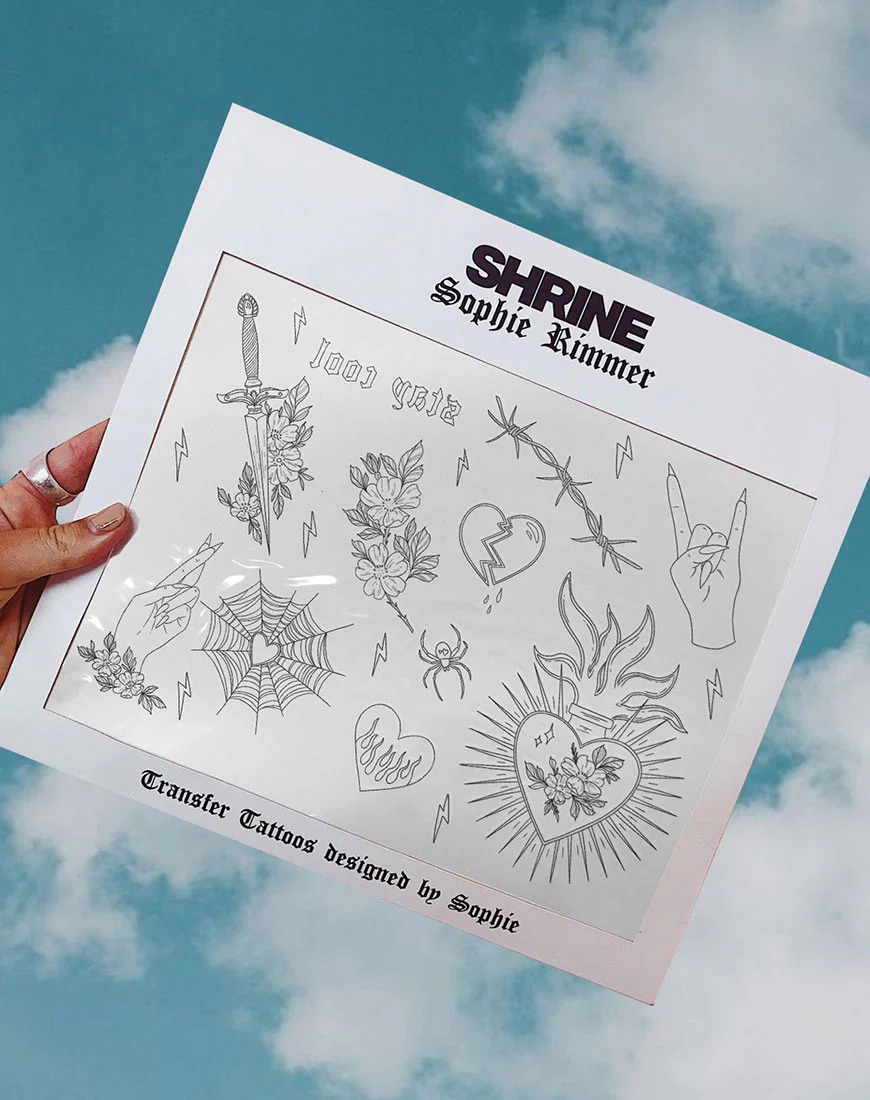 Sophie Rimmer Hearts Tattoos by Gypsy Shrine - Awmao