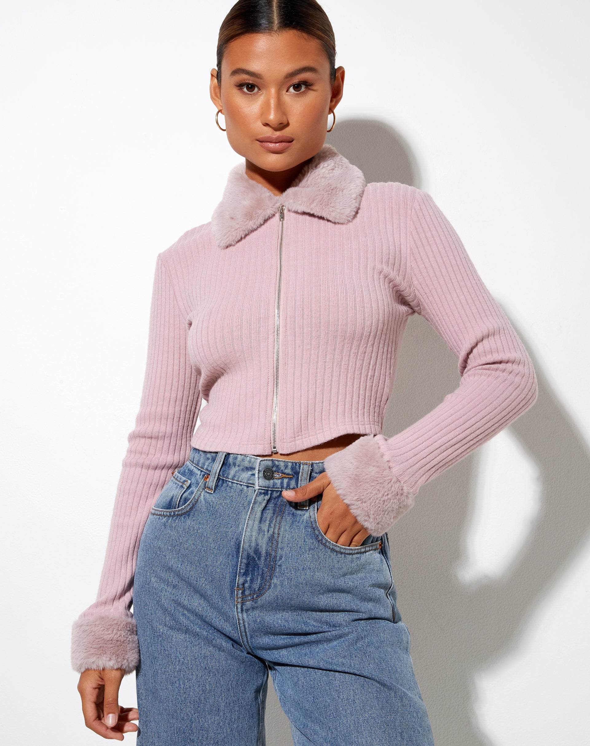 Loria Cardi in Dusky Pink - Awmao