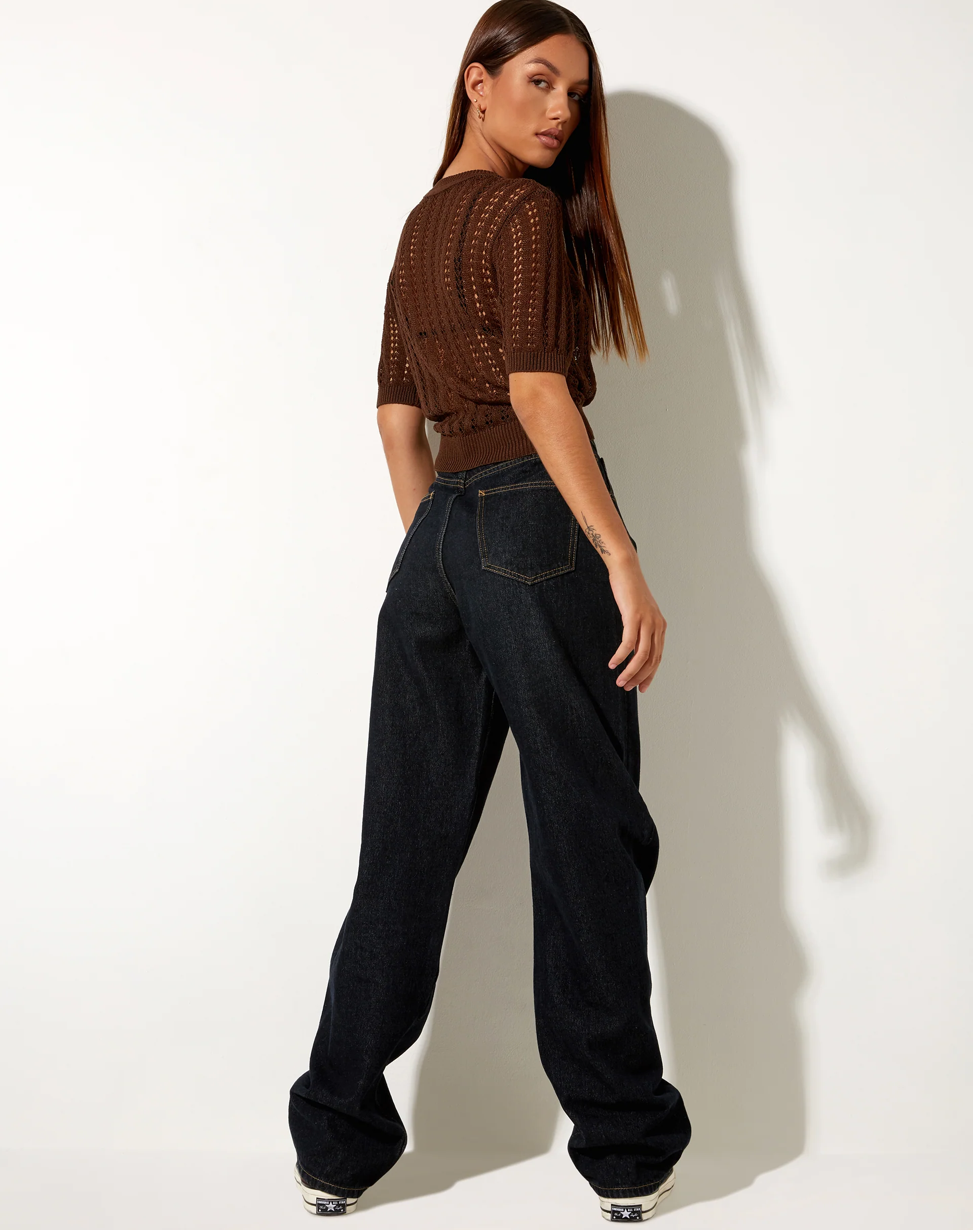 Mae Jumper in Bitter Chocolate - Awmao