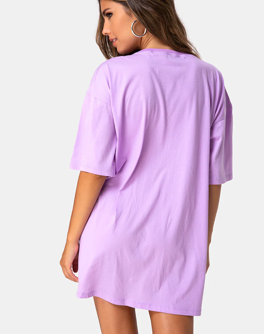 Sunny Kiss Tee in Lilac All of My Bones - Awmao