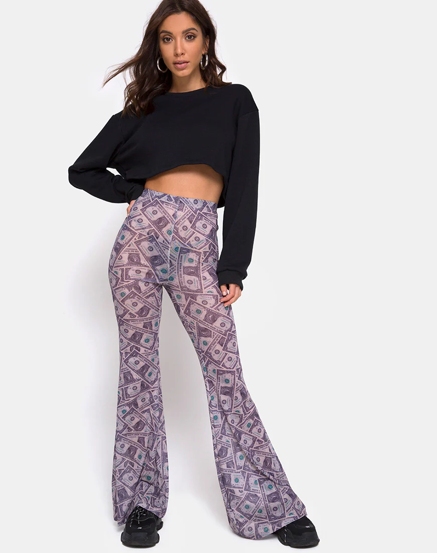 Herlom Trouser in Dollar Bill - Awmao